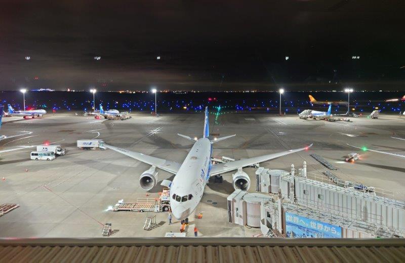 羽田空港　夜景