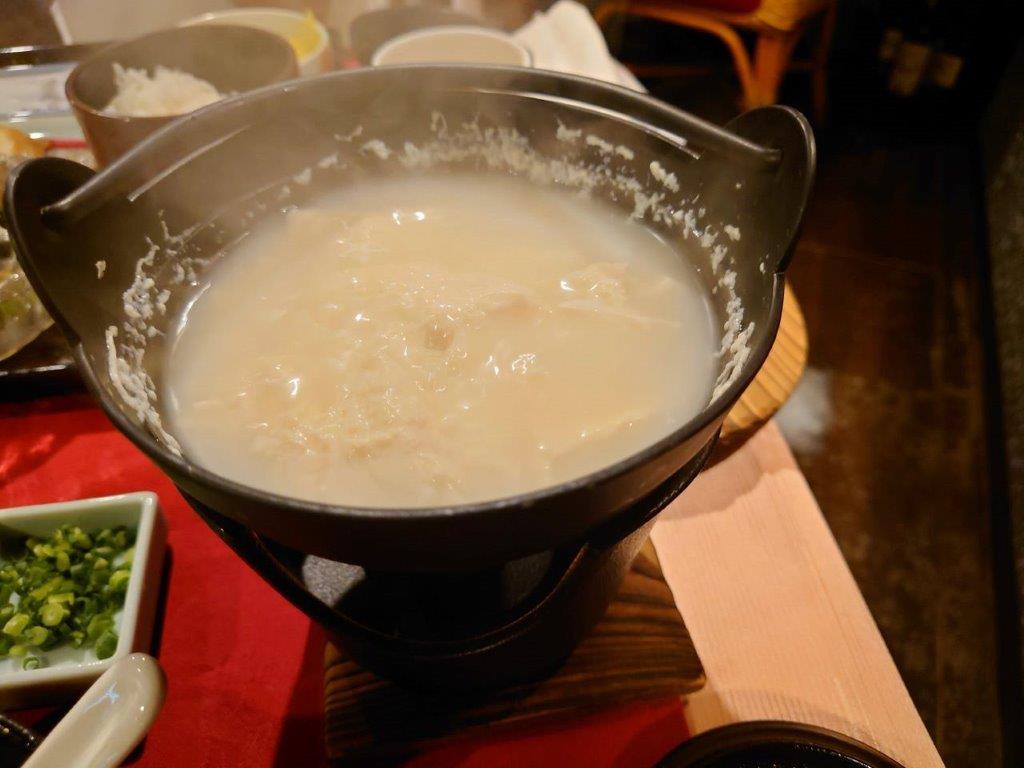 ホテルミヤヒラ　ゆし豆腐
